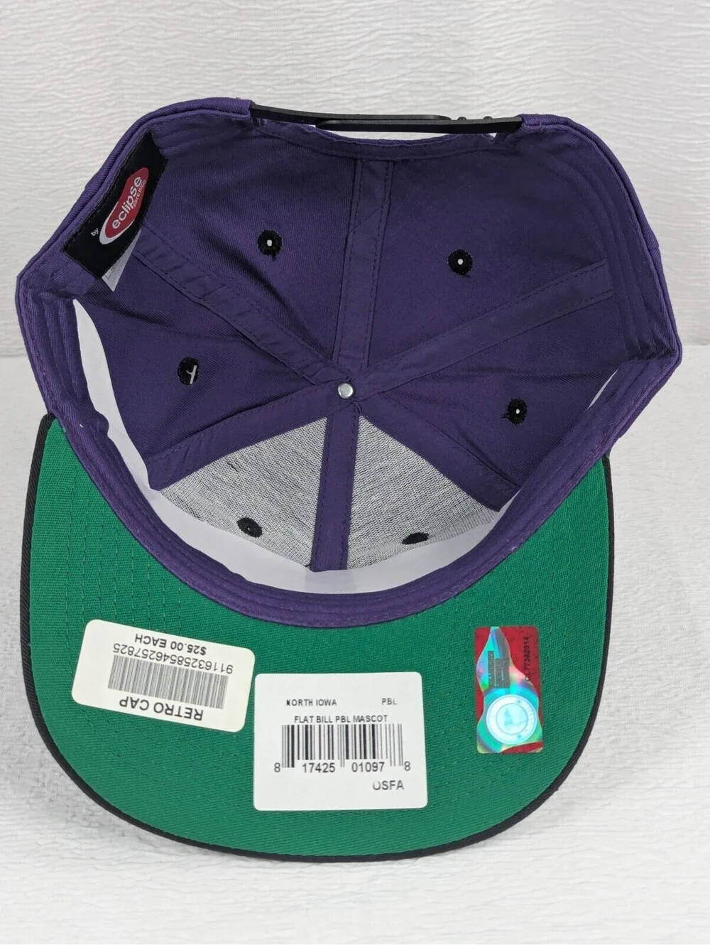 Northern Iowa University - UNI Panthers - Snapback Hat / Cap